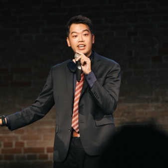Vincent 文森在台上